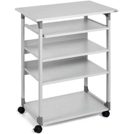 DURABLE  Trolley per PC  versione in piedi  grigio chiaro