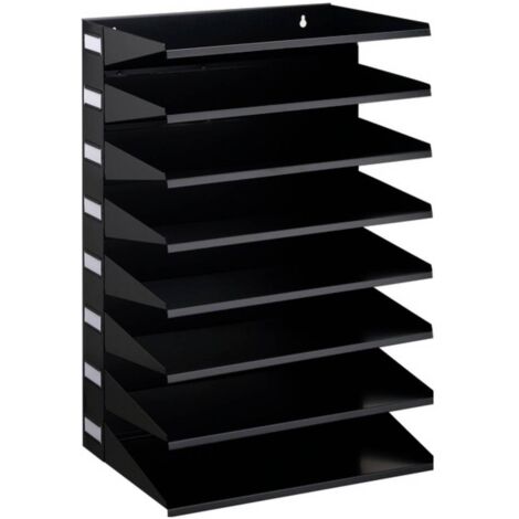 Durable Vassoio 336101 Nero DIN A4 Numero scomparti: 8