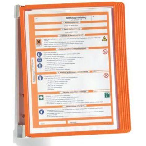Durable Wandhalter 5 Sichttafeln - 555109