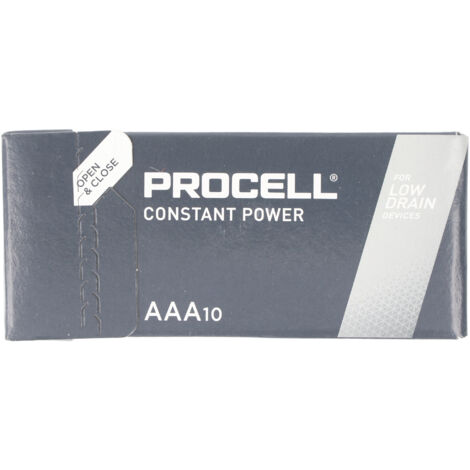 Duracell Alkalibatterien LR-3 AAA Procell 10 Einheiten