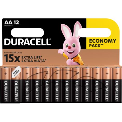 Duracell Alkaline Batterien Typ AA 12 Stk.