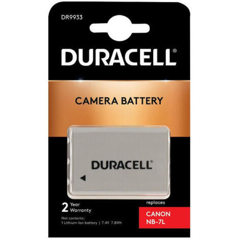 Duracell - Batería - Li-Ion - 1000 mAh - para Canon PowerShot G10, G11, G12, SX30 IS