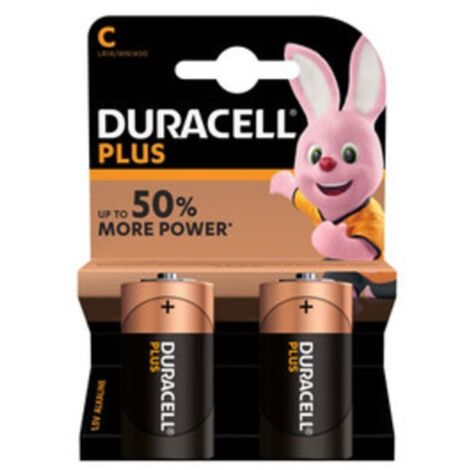 DURACELL BATT ALCALINA 1/2 TORCIA 2 PZ MN1400