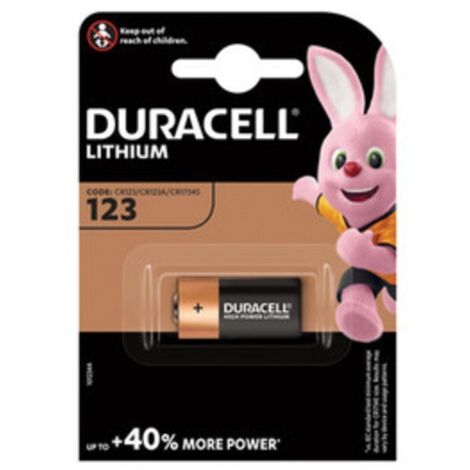 DURACELL BATT ALCALINA 123 LITHIUM