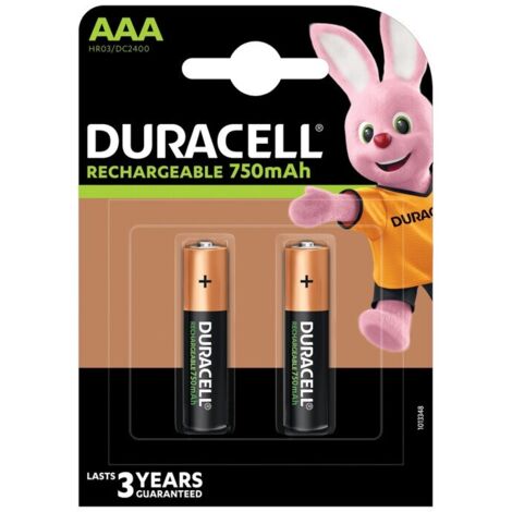 DURACELL BATT RICAR 750 MAH MINISTILO 2 PZ HR3