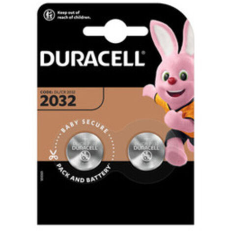 DURACELL BATTERIA A BOTTONE CR2032 BL 10 confezioni