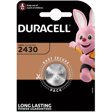 Duracell batteria a bottone cr2430 blister 1 pezzi