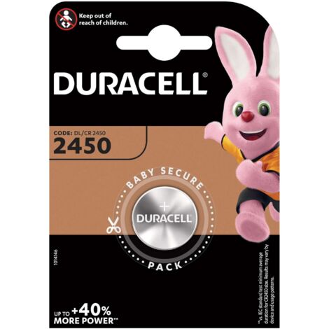 Duracell Batteria A Bottone Cr2450 Bl.1Pz. - 10 Bl