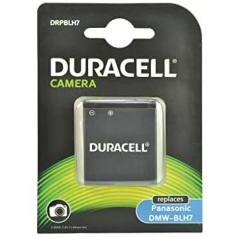Duracell - Batteria - Li-Ion - 700 mAh - per Panasonic Lumix DMC-LX10, LX15, LX9 Lumix G DC-GF10, GF9W, GX800, GX850, GX880, DMC-GM1SK