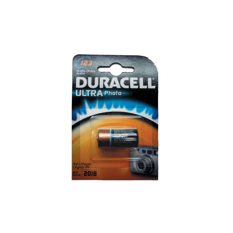 Ultra photo DL123 pila batteria litio stilo ministilo 3V per fotocamera - Duracell