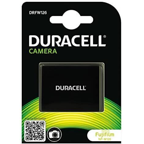 Duracell - Batterie - Li-Ion - 1000 mAh - pour Fujifilm X Series X100, X-A10, X-A3, X-A5, X-E2S, X-E3, X-H1, X-Pro2, X-T10, X-T2, X-T20