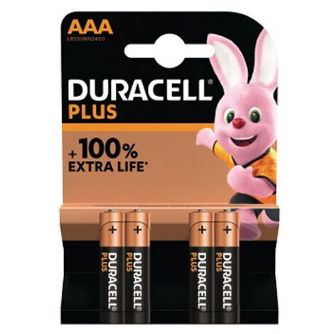 Duracell Batterie Plus -AAA MN2400LR03 BOOST K4 4St.