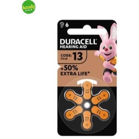 DURACELL Blister Da 6 Batterie Code: 13