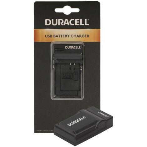 Duracell - Cargador de pilas USB - 1 x carga pilas - negro - para Sony NP-BX1