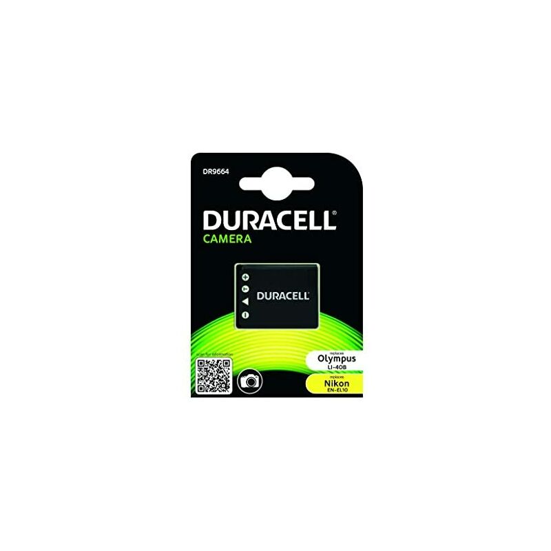 

Duracell - DR9664 - Batería para cámara Digital 3.7 V, 630 mAh (reemplaza batería Original de Nikon EN-EL10)