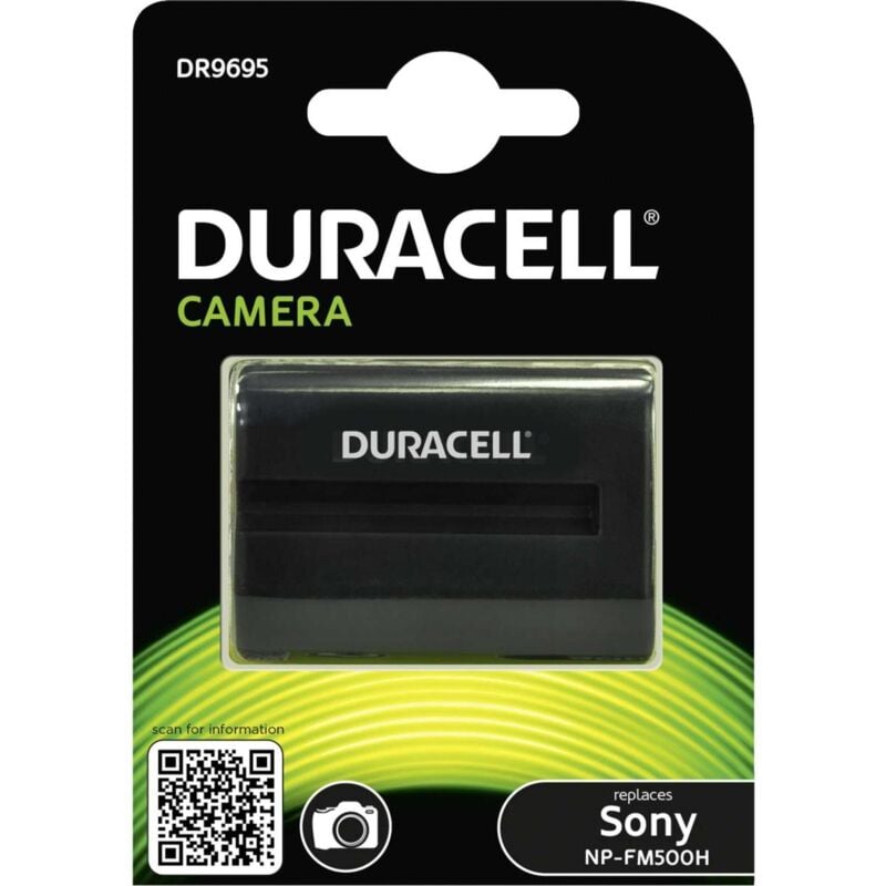 Batterie d'appareil photo - Li-Ion - 1400 mAh - pour Sony a DSLR-A200, A300, A350, A500, A550, A700, A850, A900 - Duracell