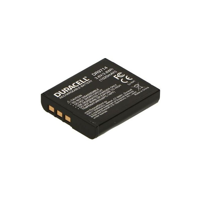 NP-BG1 Batterie pour appareil photo Remplace l'accu d'origine NP-BG1 3.7 v 1020 mAh V380931 - Duracell