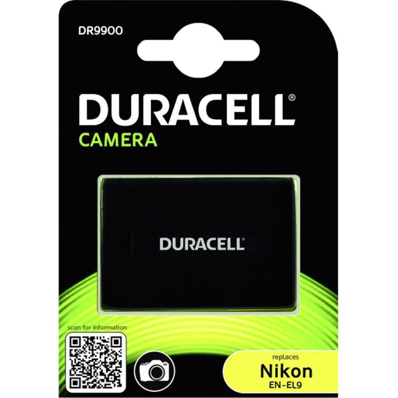 Batterie d'appareil photo - Li-Ion - 1050 mAh - pour Nikon D40, D40x, D60 - Duracell