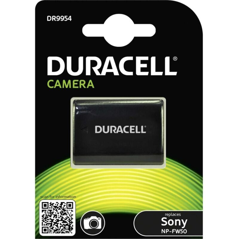 DR9954 - Batterie - Li-Ion - 900 mAh - pour Hasselblad Lunar Sony Cyber-shot DSC-RX10 a6100 a6300 a6400 a6500 a7R ii a7s ii - Duracell