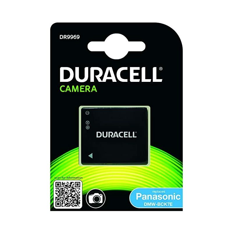 

Duracell - DR9969 - Batería para cámara Digital 3.6 V, 630 mAh (reemplaza batería Original de Panasonic DMW-BCK7E)