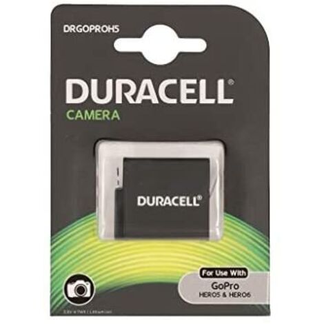 Duracell DRGOPROH5 batería para cámara/grabadora Ión de litio 1250 mAh