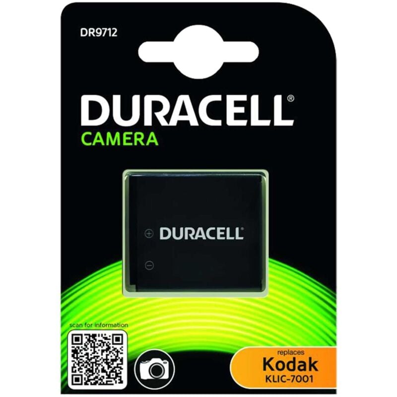 Duracell - Batterie d'appareil photo - Li-Ion - 0.72 Ah - pour Kodak easyshare M1063, M1073, M320, M340, M753, M763, M853, M863, M893, V570, V610,