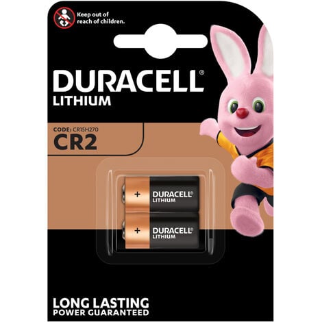 Duracell HIGH POWER LITHIUM CR2 3V Primär CR17355 Fotobatterie (2er Blister)