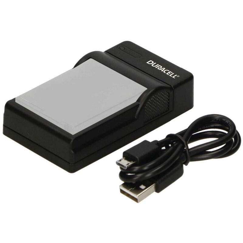 Duracell - DRN5923 Replacement Nikon EN-EL12 usb Charger - Batterieladegerät - Schwarz - für Nikon Coolpix A1000, A900, AW120, AW130, P340, S9600,