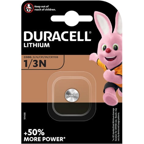 Duracell Lithium DL 1/3N Fotobatterie CR11108 (1er Blister)