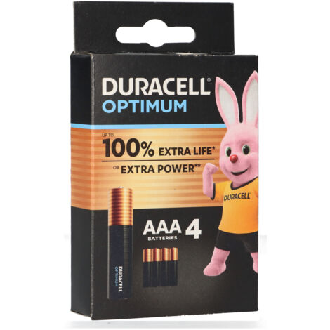 Duracell MN2400 AAA Micro Batterie Optimum 4er Blister