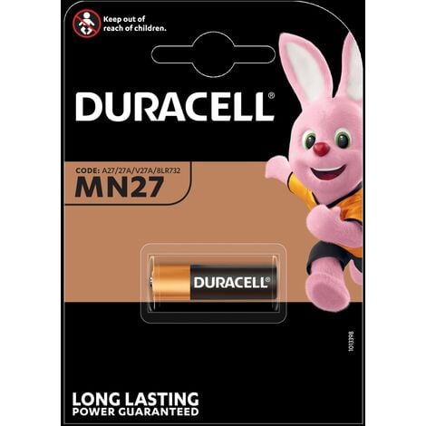 Duracell MN27 Alkaline Batterie 12V (1er Blister)