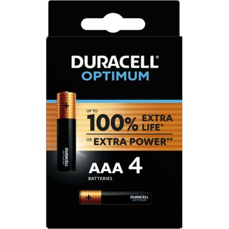 Duracell Optimum Batterie à usage unique AAA Alcaline