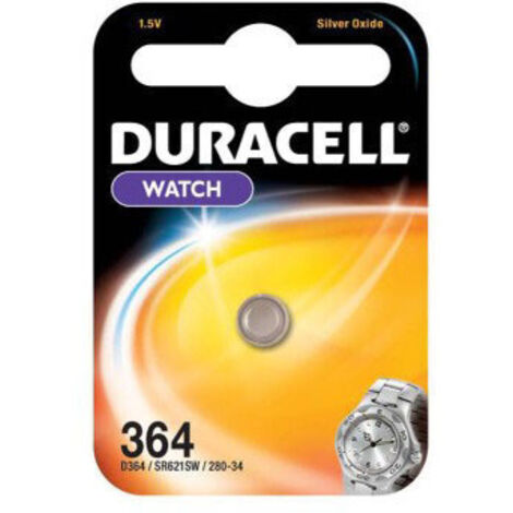DURACELL Pile 364 SR621 1,5v, 1 pièce