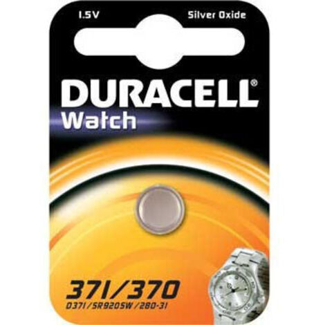 DURACELL Pile 371/370 SR920,1 pièce en petit blister (936847)
