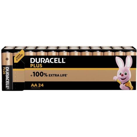 Duracell Plus Power Batteria Stilo (AA) Alcalina/manganese 1.5 V 24 pz.