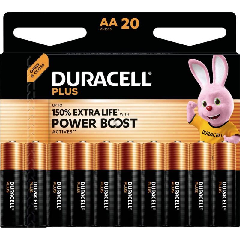 Plus Power Boost Pile LR6 (aa) 1.5 v 20 pc(s) W911713 - Duracell