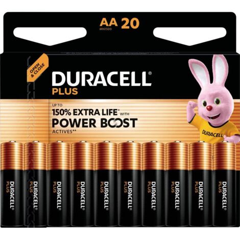 Duracell Plus Power Boost Pile LR6 (AA) 1.5 V 20 pc(s) W911713