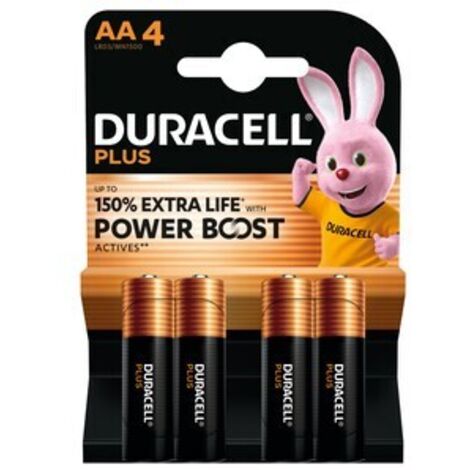 DURACELL PLUS POWERBOOST STILO 4 PZ MN1500