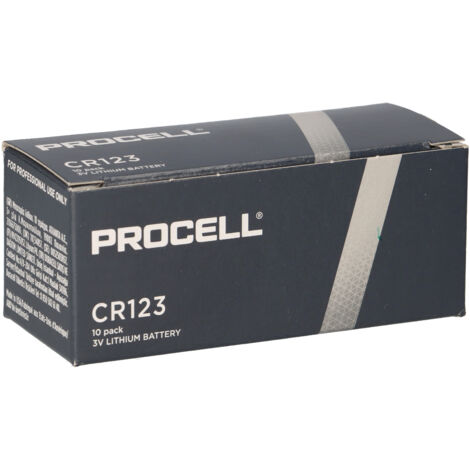 Duracell  - PROCELL - 3 V LITHIUM-BATTERIE - HPL123 CR17335 CR17345 - 10 St.