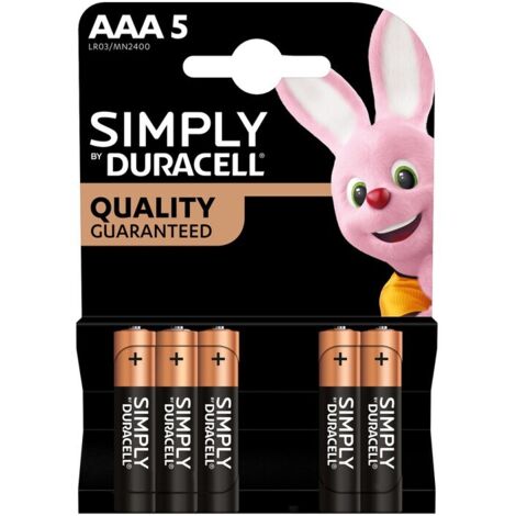 DURACELL SIMPLY ALCALINA MINISTILO 5 PZ