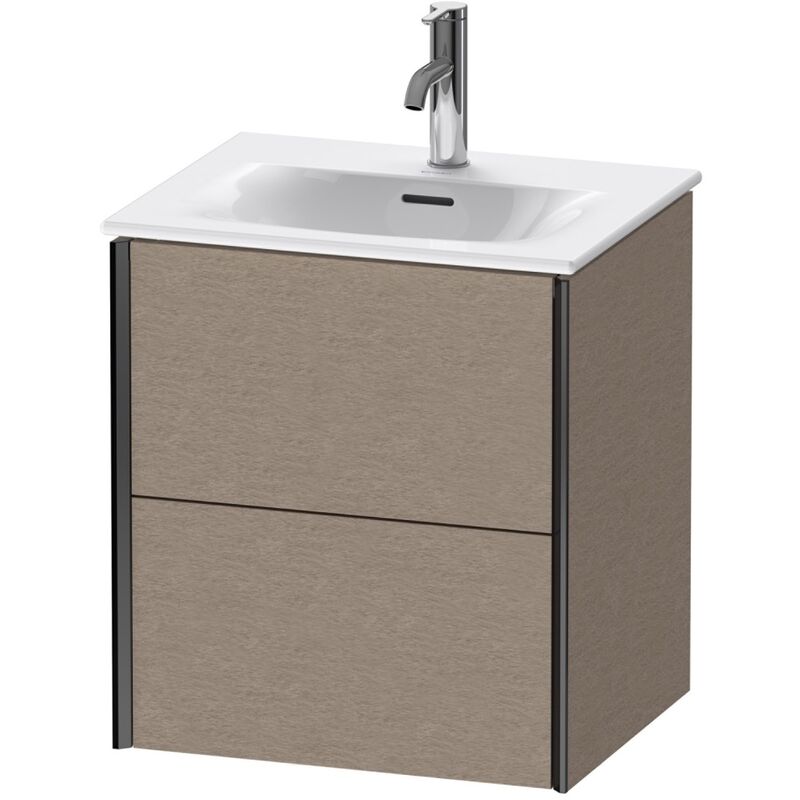 

Durait XViu 4131 Módulo mural, 2 cajones, para lavabo Viu 234453, 510x420 mm, Color (frente/cuerpo): negro cachemir mate/eiche - XV41310B211