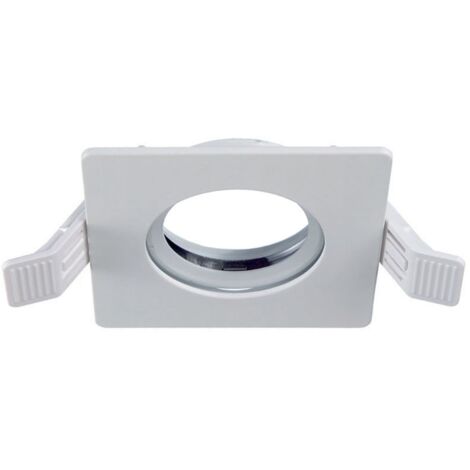 Duralamp Foco empotrable cuadrado blanco IP65 ZKR65QB