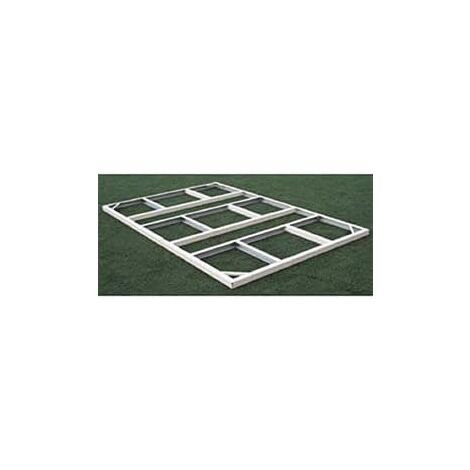 Duramax - Estructura de suelo para caseta - DURAMATE - Metal - gris - 8 x 6