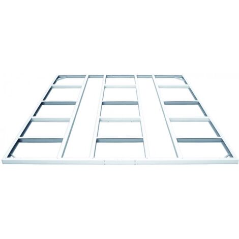 Duramax - Estructura de suelo para caseta  - Metal - gris - 5 x 4