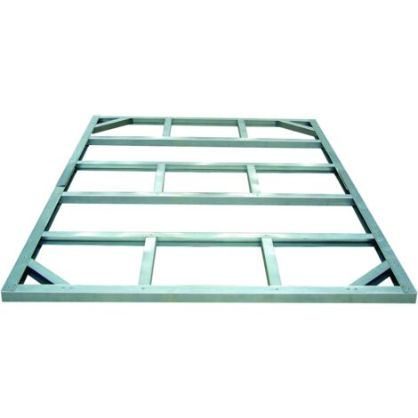 Duramax - Estructura suelo para caseta - Artemisa y Titán - Metal - gris - 8 x 6