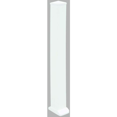 DURAMAX -Poste de valla de PVC - Color blanco roto