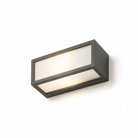 DURANT plafonnier applique murale Gris anthracite 230V E27 18W IP54