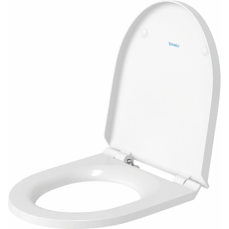 Duravit WC-Sitz No. 1 m Absenkaut., Scharniere Edelstahl, weiß