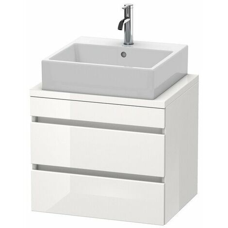 DURASTYLE base 512x600x478mm noce scuro / bianco opaco