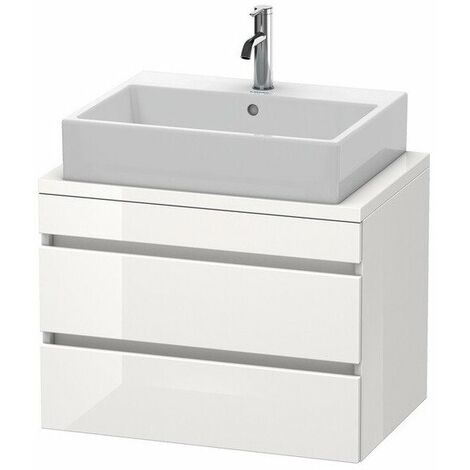 DURASTYLE base 512x700x478mm noce scuro / bianco opaco